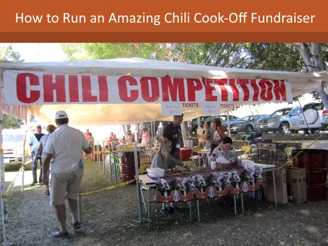 How to Run an Amazing Chili Cook-Off Fundraiser