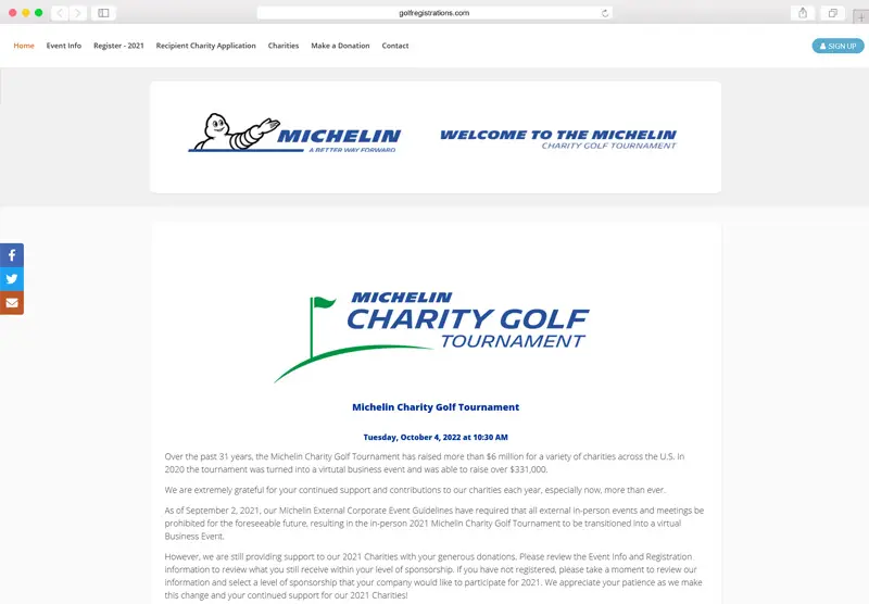 BirdEase  Golf Tournament Website & Registration Software